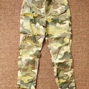 J crew camo pants